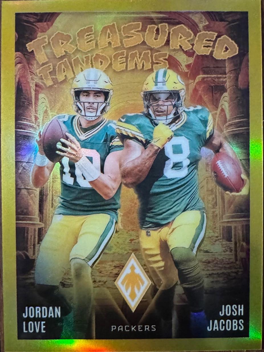 Jordan Love / Josh Jacobs [Gold] #TT-GB