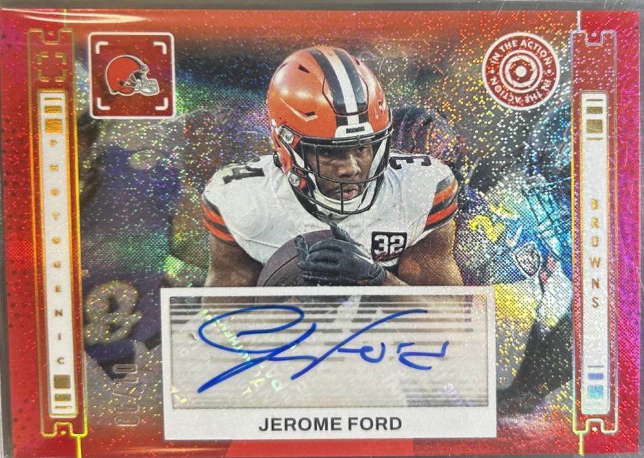 Jerome Ford [Red] #IAA-JFO