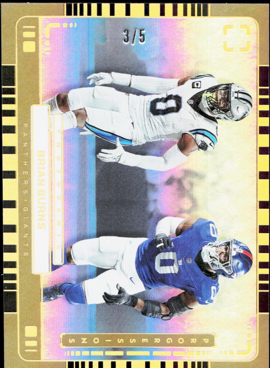 Brian Burns [Gold] #17