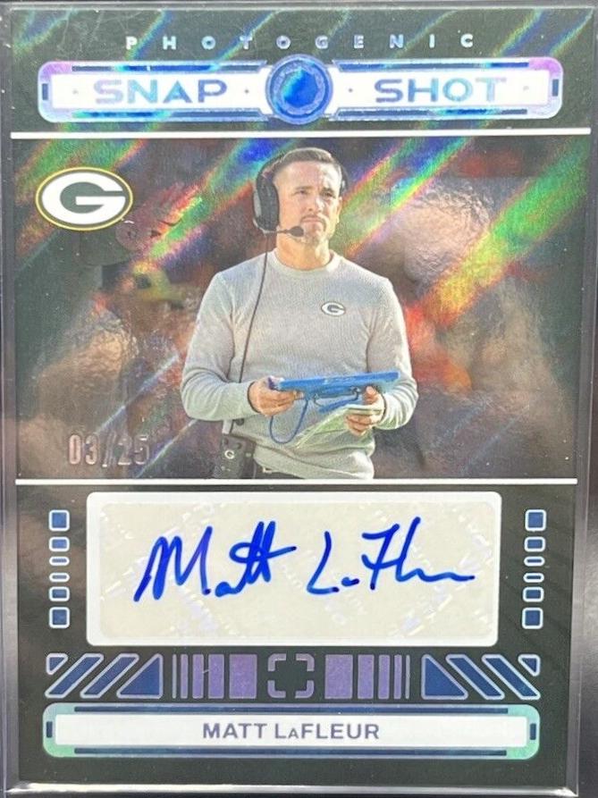 Matt LaFleur [Blue] #SSA-MLA