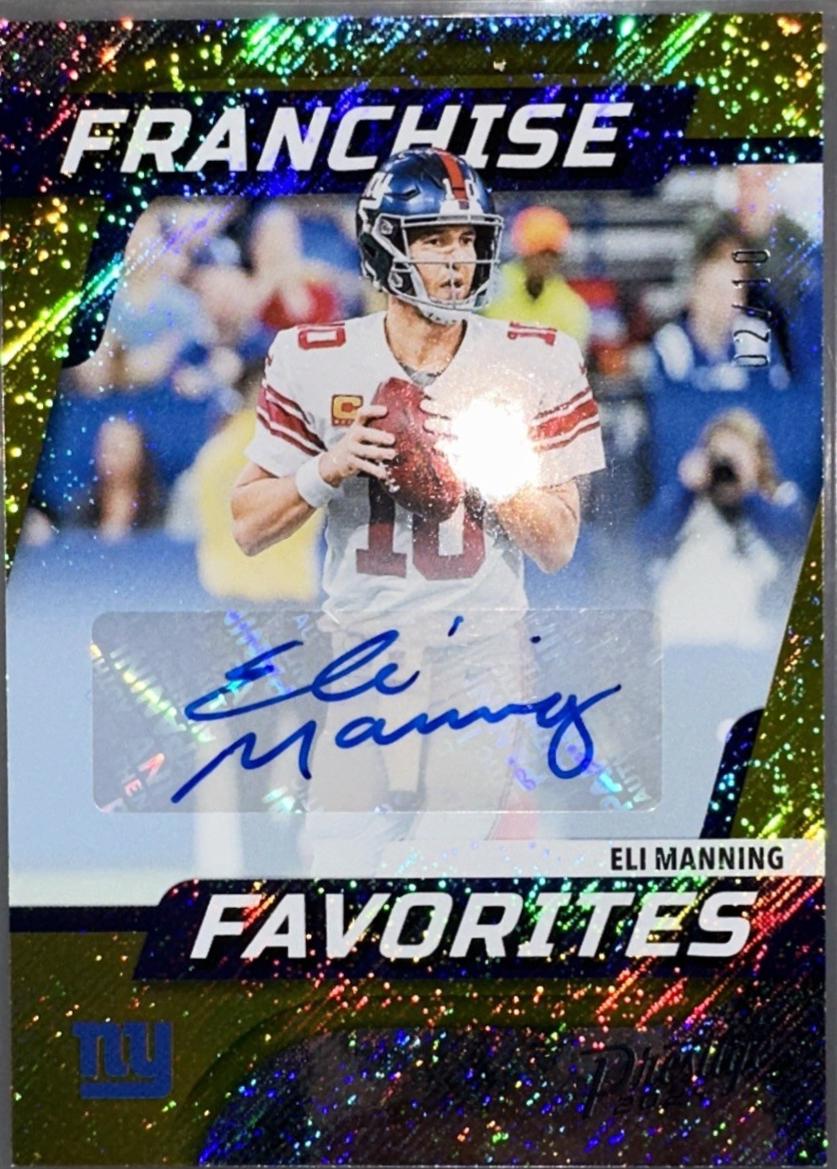 Eli Manning [Gold Xtra Points] #1
