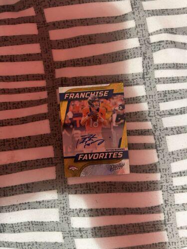 Peyton Manning [Gold Xtra Points] #2