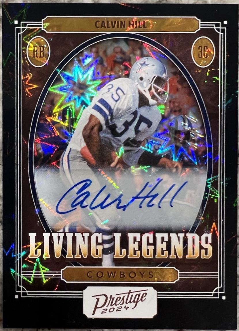 Calvin Hill [Black Xtra Points] #LL-CHL