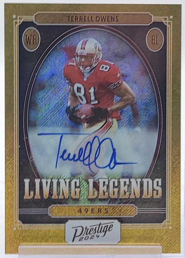 Terrell Owens [Gold Xtra Points] #LL-TOS