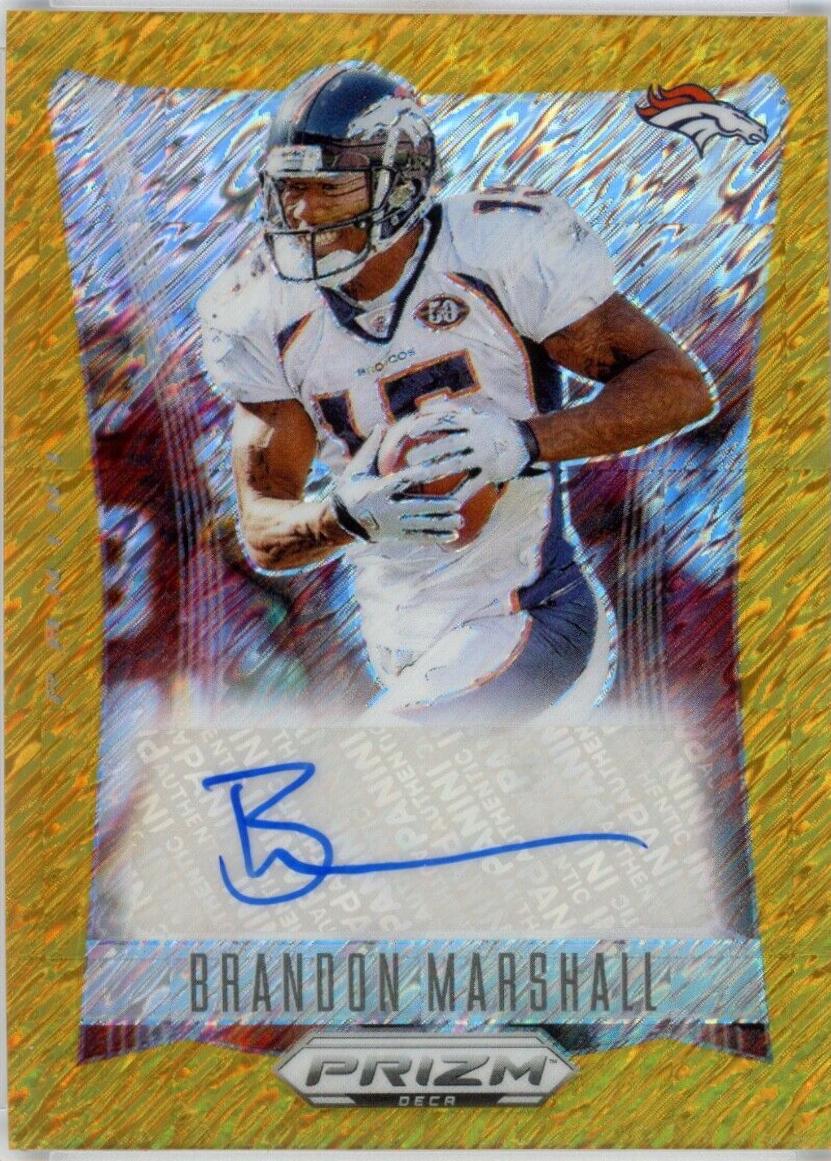 Brandon Marshall [Gold Shimmer FOTL] #7