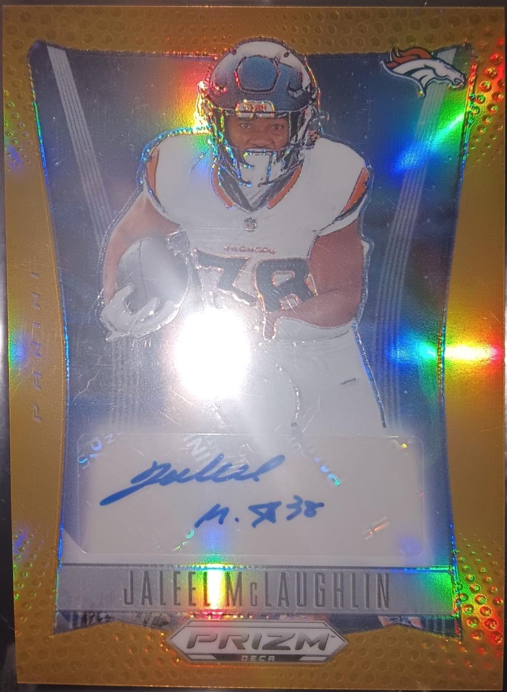 Jaleel McLaughlin [Gold] #74