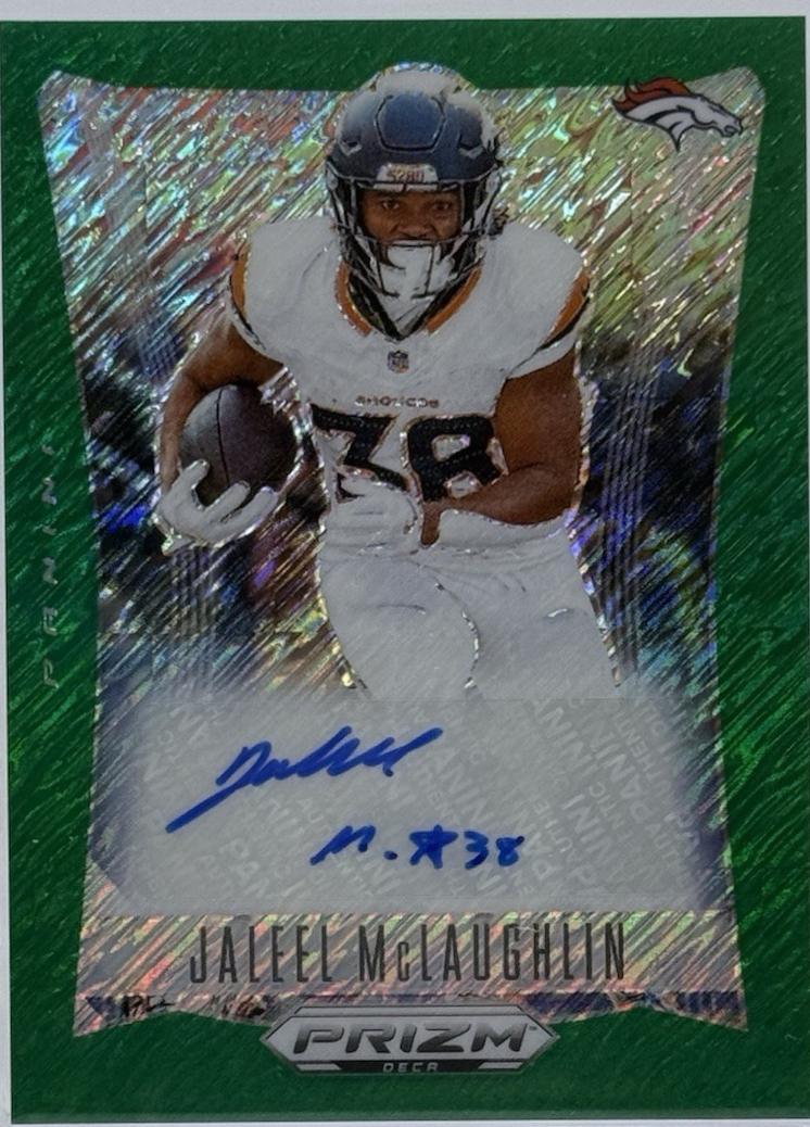 Jaleel McLaughlin [Green Shimmer FOTL] #74