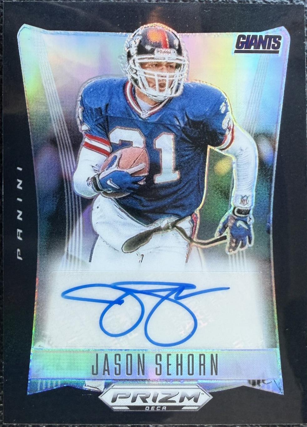 Jason Sehorn [Black] #59