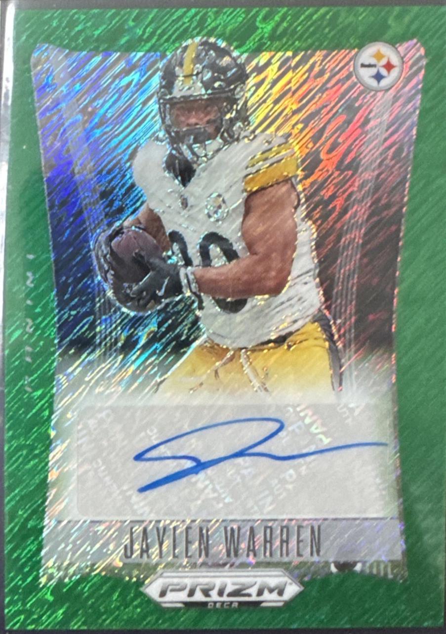 Jaylen Warren [Green Shimmer FOTL] #49