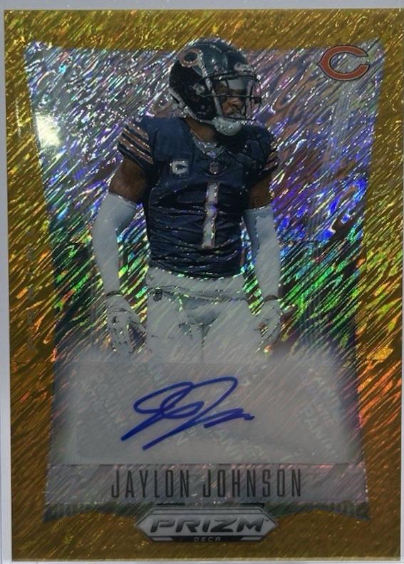 Jaylon Johnson [Gold Shimmer FOTL] #35