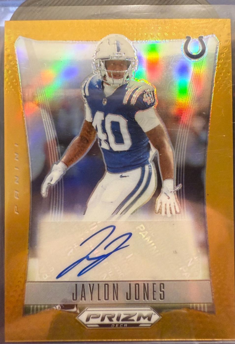 Jaylon Jones [Gold] #100