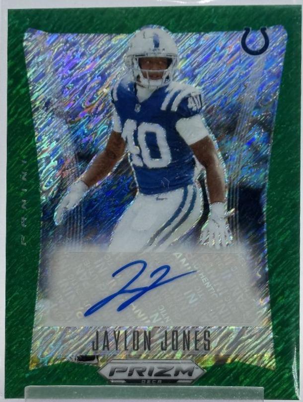 Jaylon Jones [Green Shimmer FOTL] #100