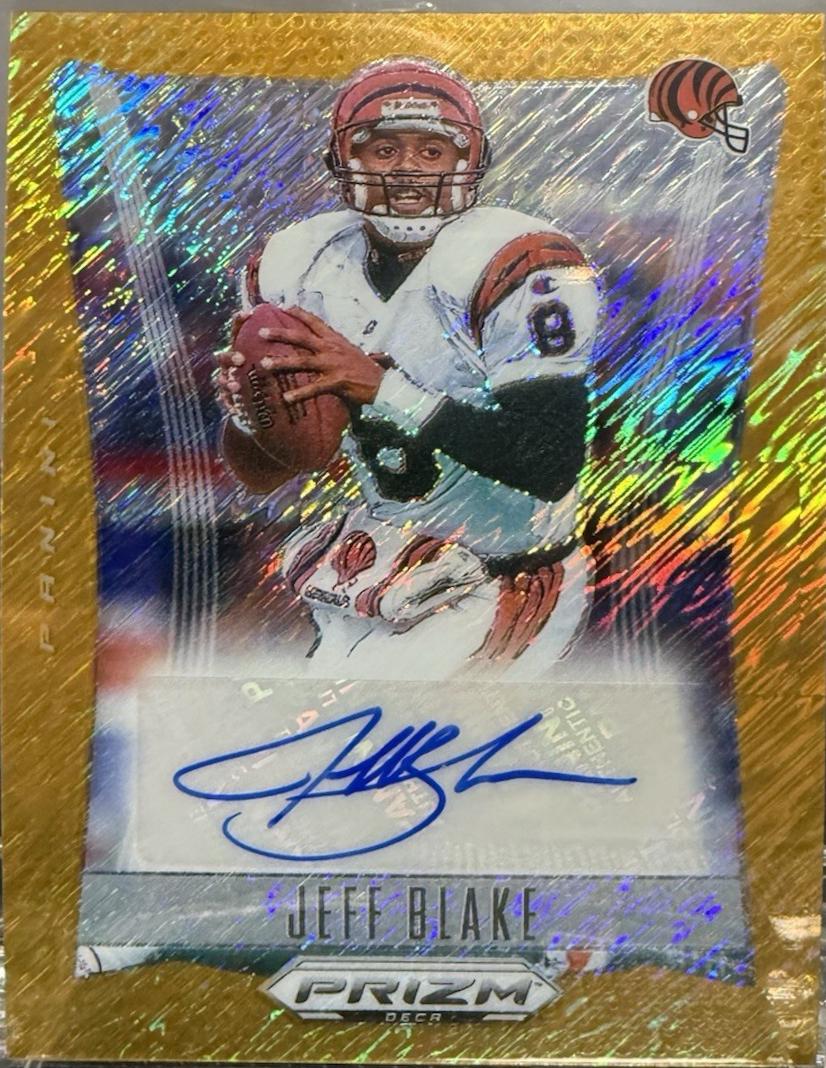 Jeff Blake [Gold Shimmer FOTL] #68