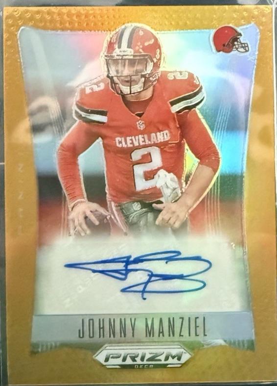 Johnny Manziel [Gold] #25