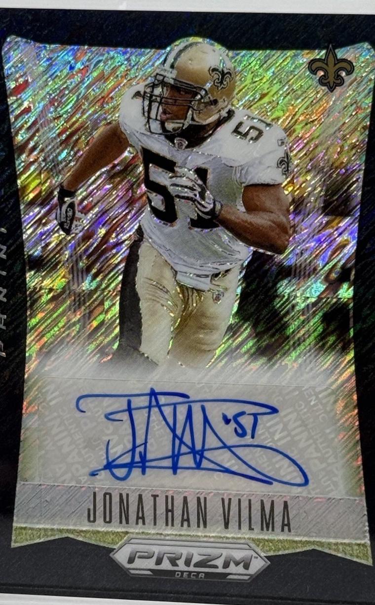 Jonathan Vilma [Black Shimmer FOTL] #28