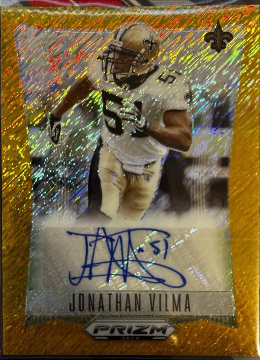 Jonathan Vilma [Gold Shimmer FOTL] #28