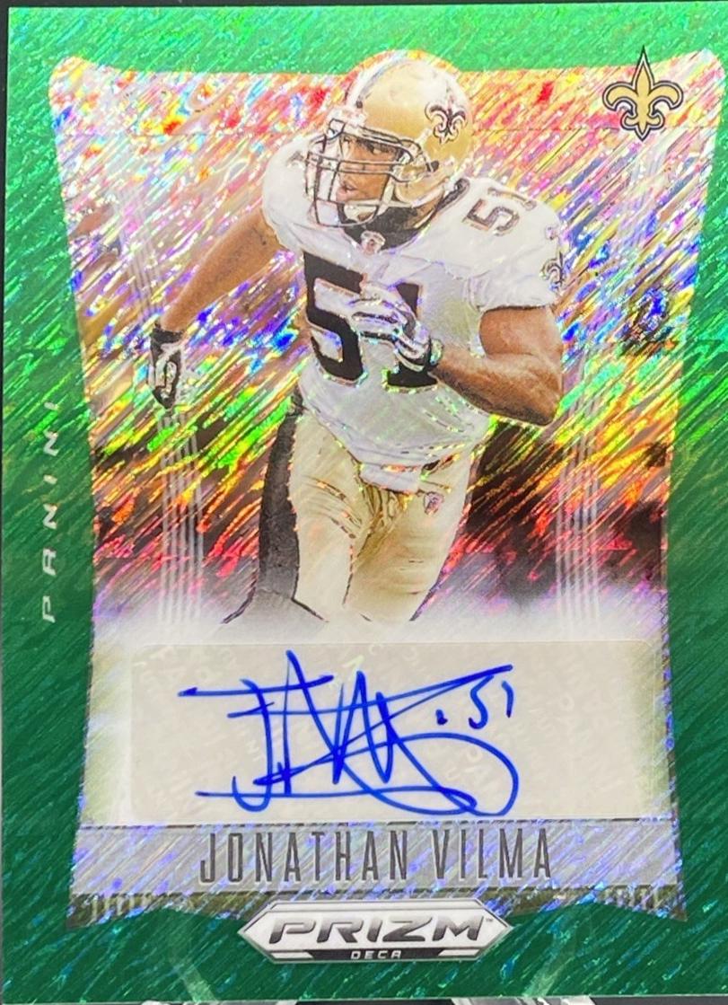 Jonathan Vilma [Green Shimmer FOTL] #28