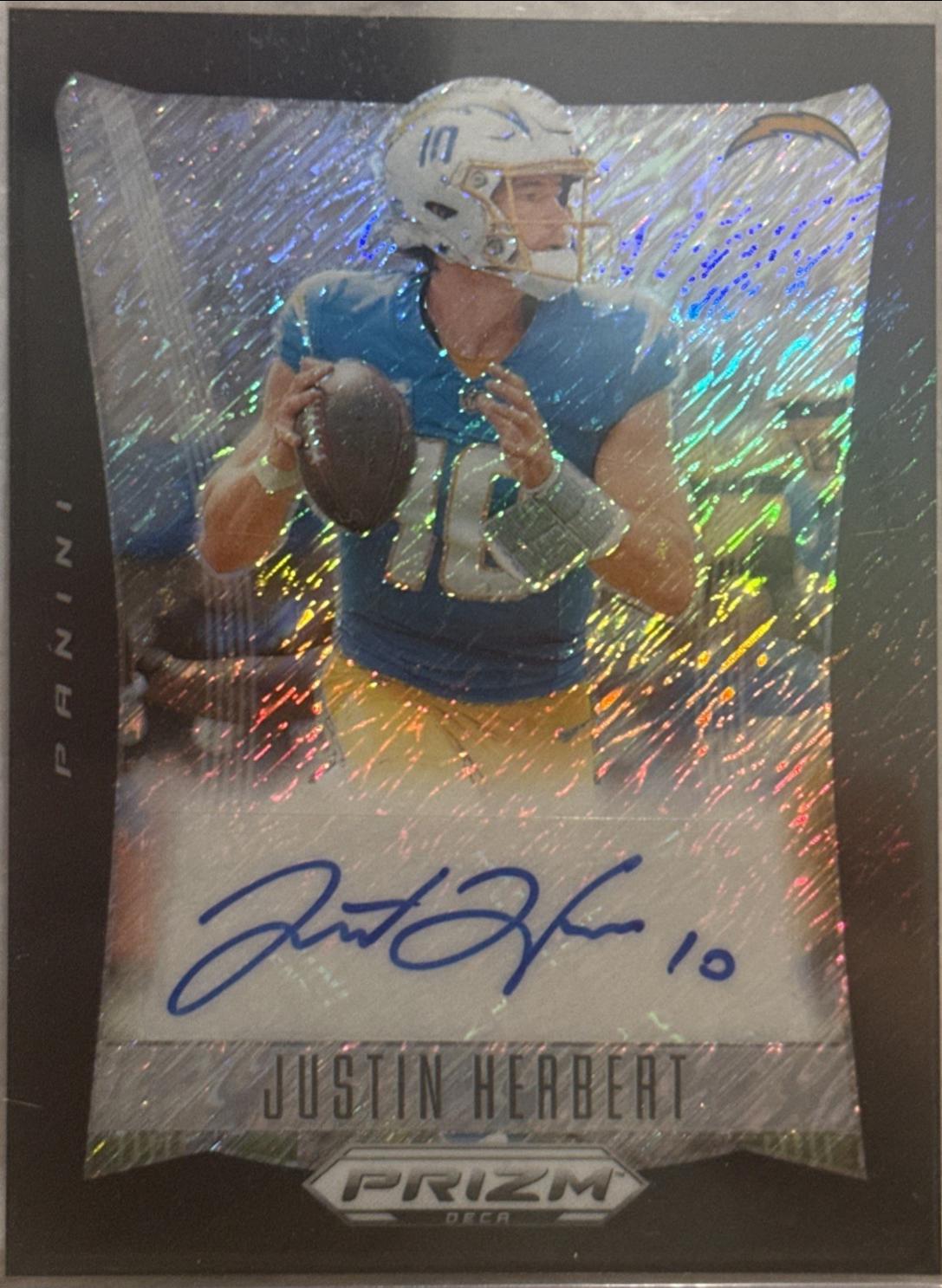 Justin Herbert [Black Shimmer FOTL] #2