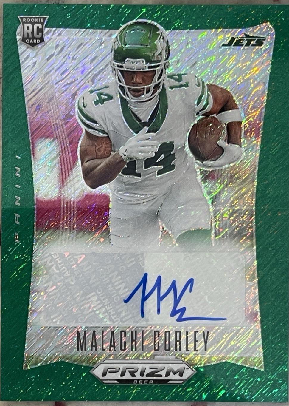 Malachi Corley [Green Shimmer FOTL] #17