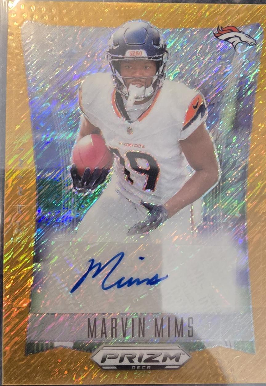 Marvin Mims [Gold Shimmer FOTL] #39