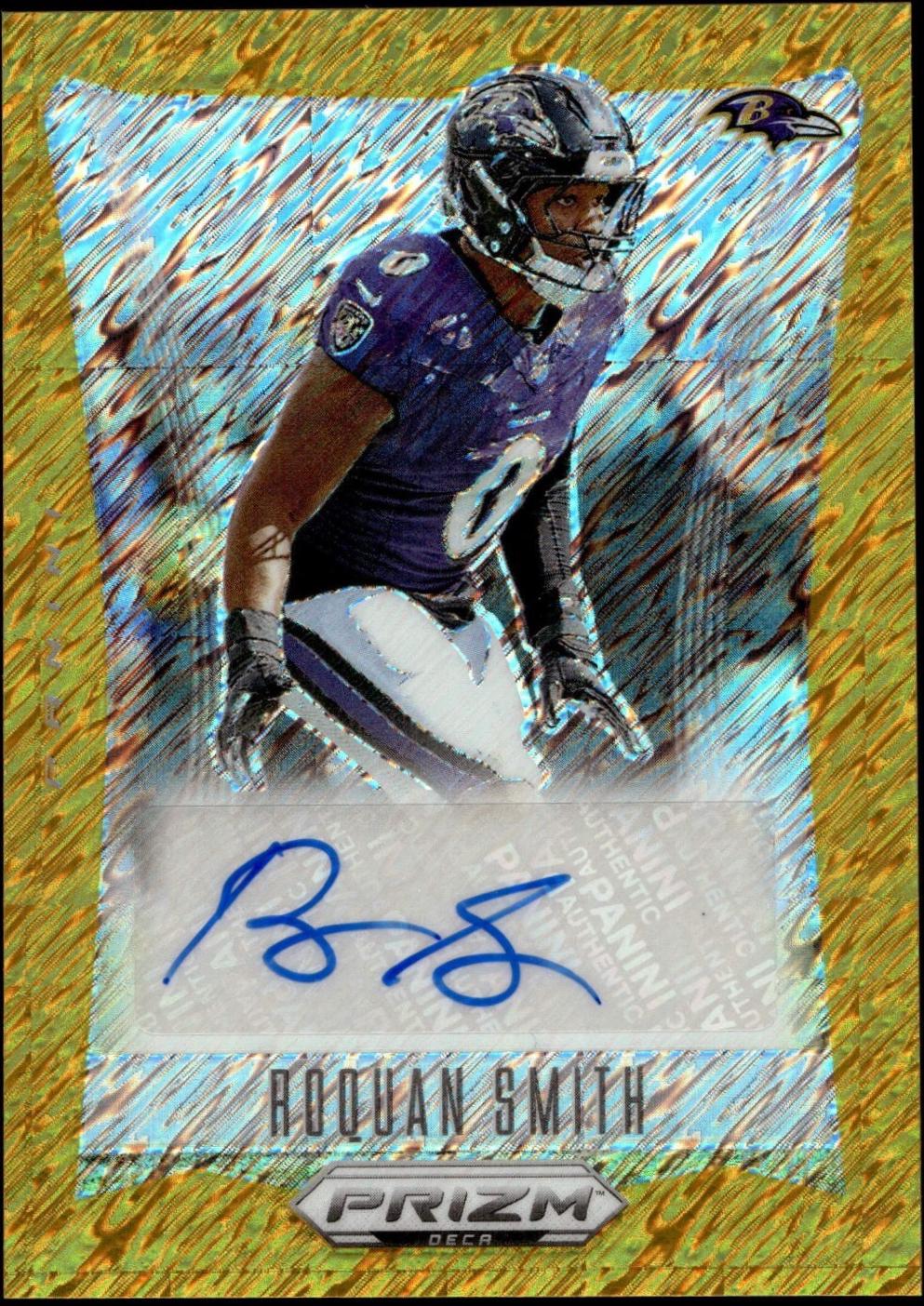 Roquan Smith [Gold Shimmer FOTL] #81