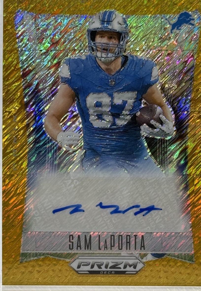 Sam LaPorta [Gold Shimmer FOTL] #61