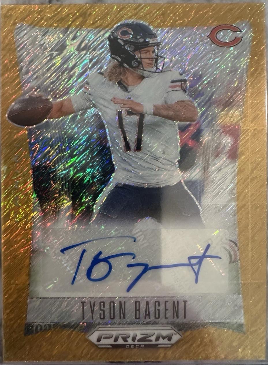 Tyson Bagent [Gold Shimmer FOTL] #13