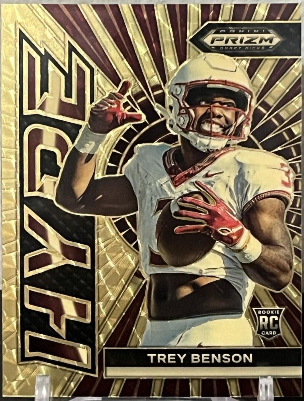 Trey Benson [Gold Vinyl] #HP-TB