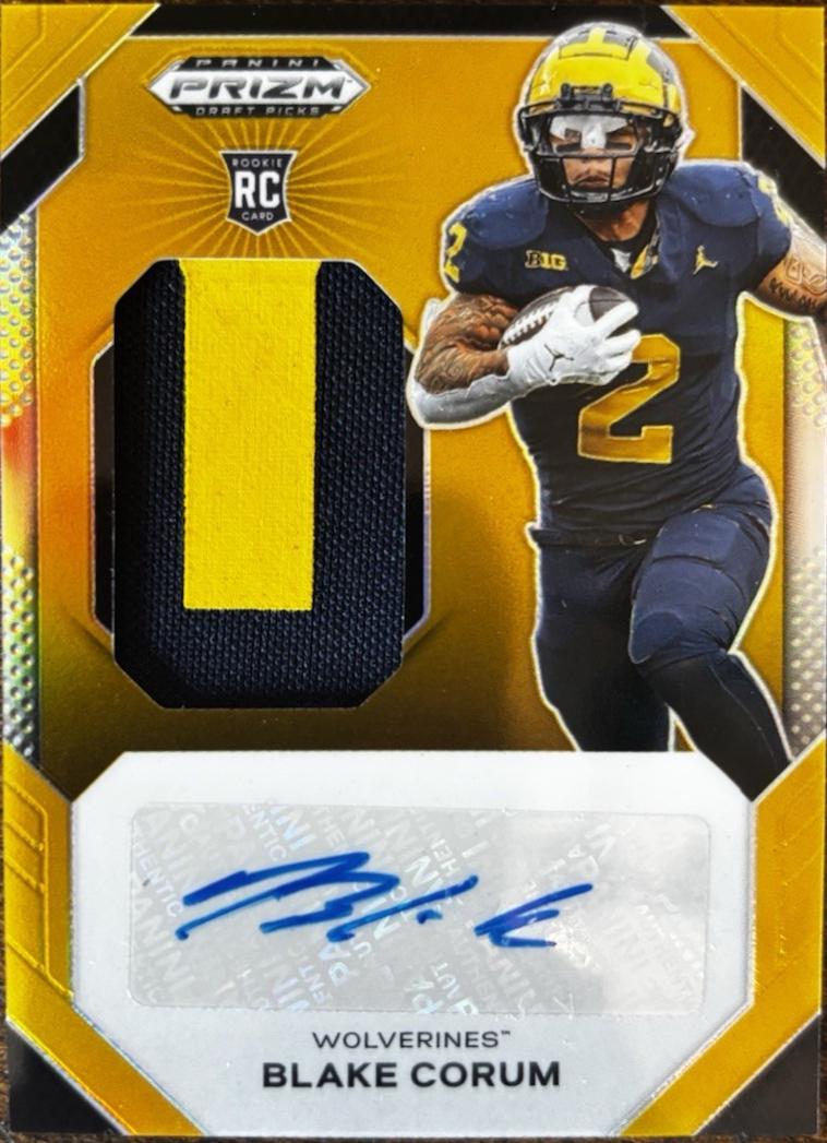 Blake Corum [Gold] #JPA-BCM