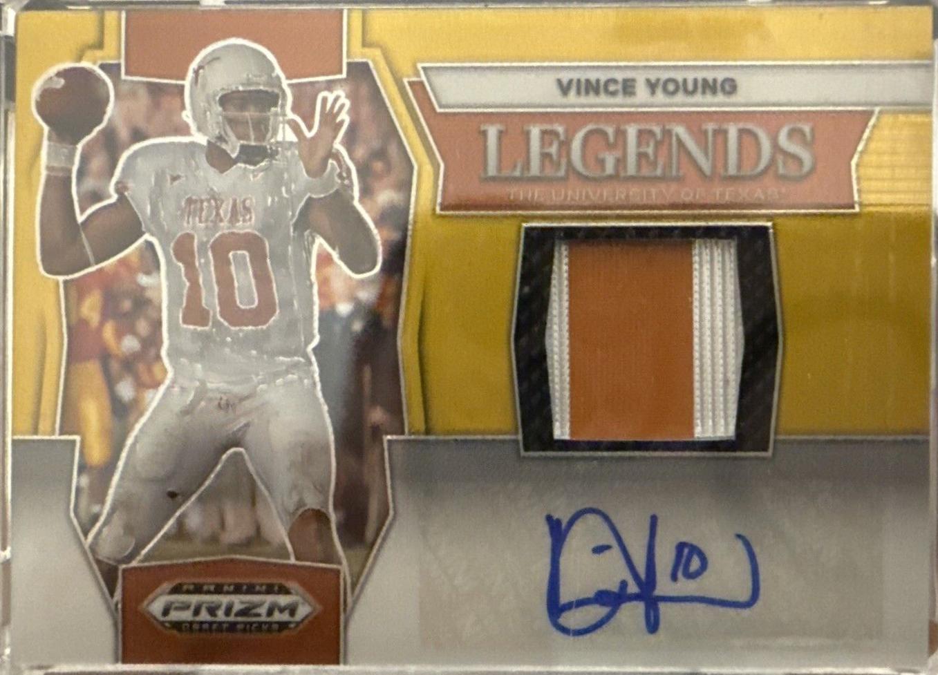Vince Young [Gold] #LPA-VY