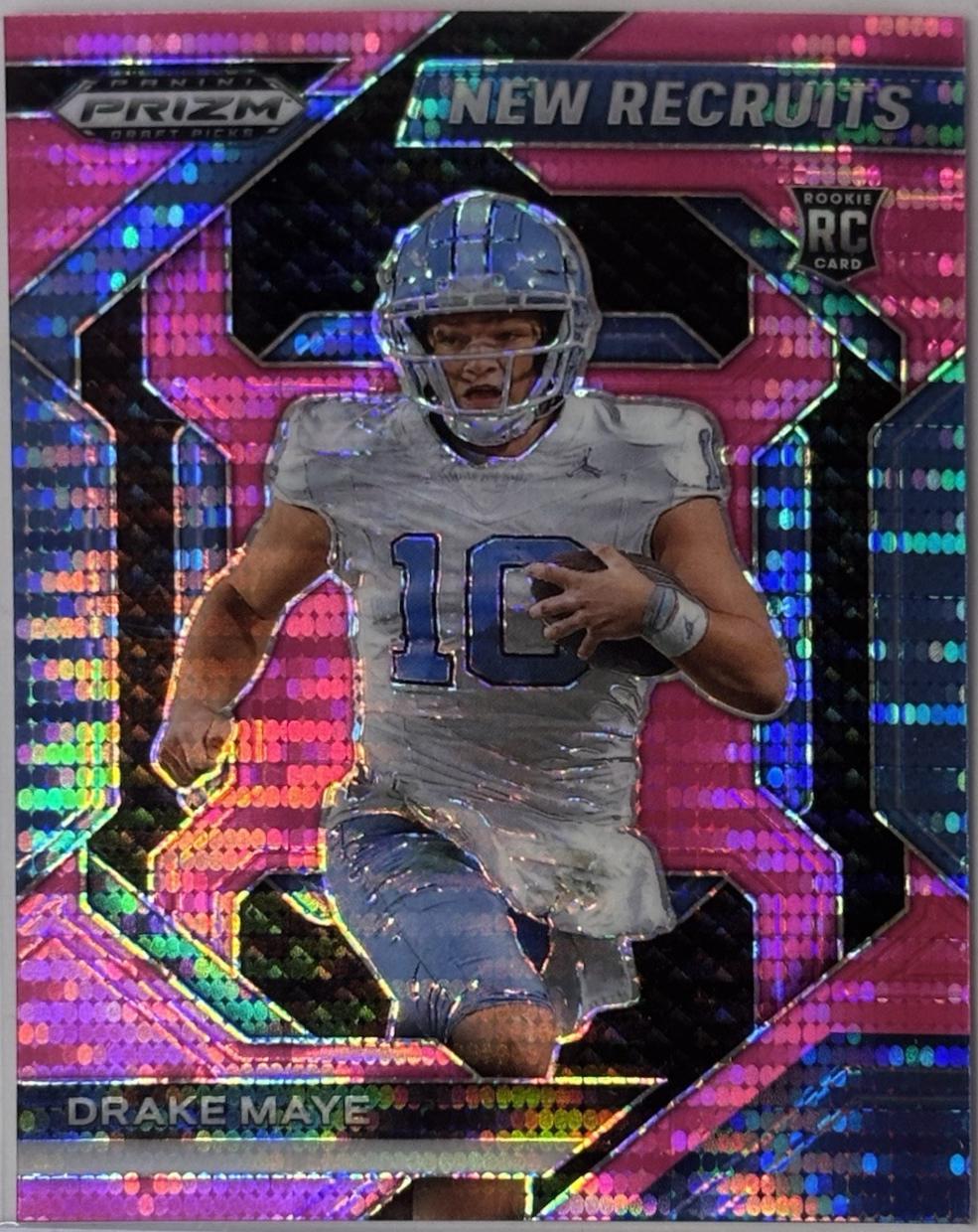 Drake Maye [Neon Pink Pulsar] #NR-DME
