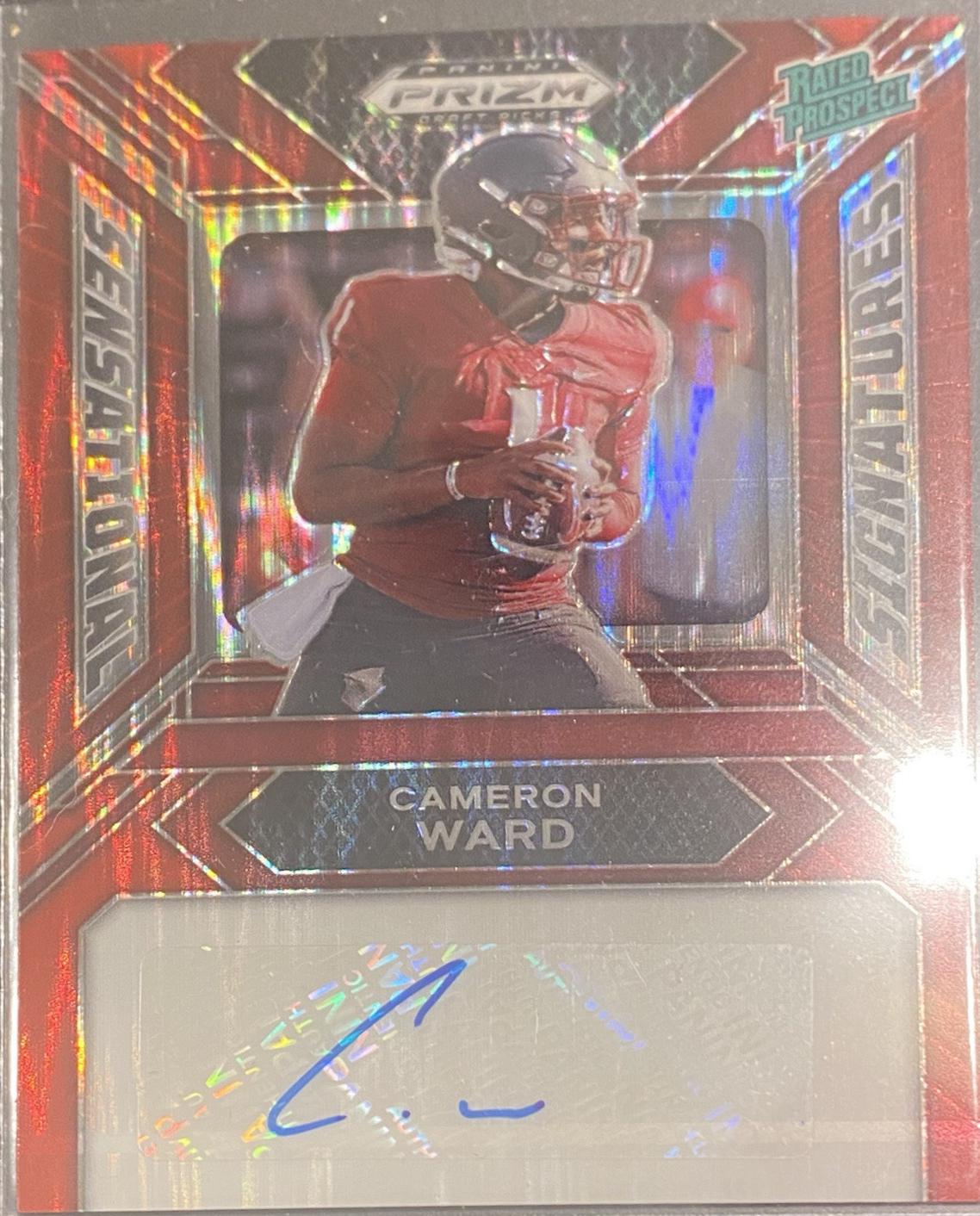 Cameron Ward [Red Flash] #SS-CWD
