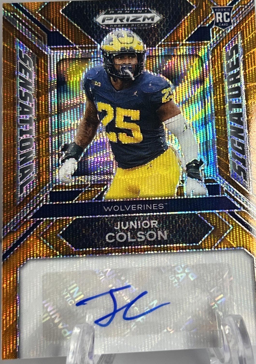 Junior Colson [Orange Wave] #SS-JCO