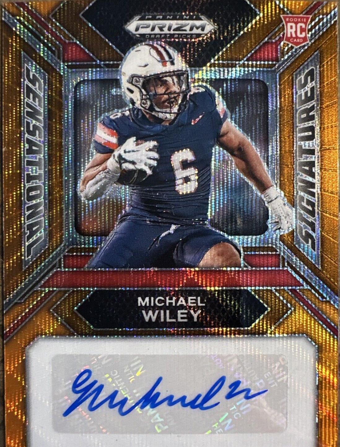 Michael Wiley [Orange Wave] #SS-MWY