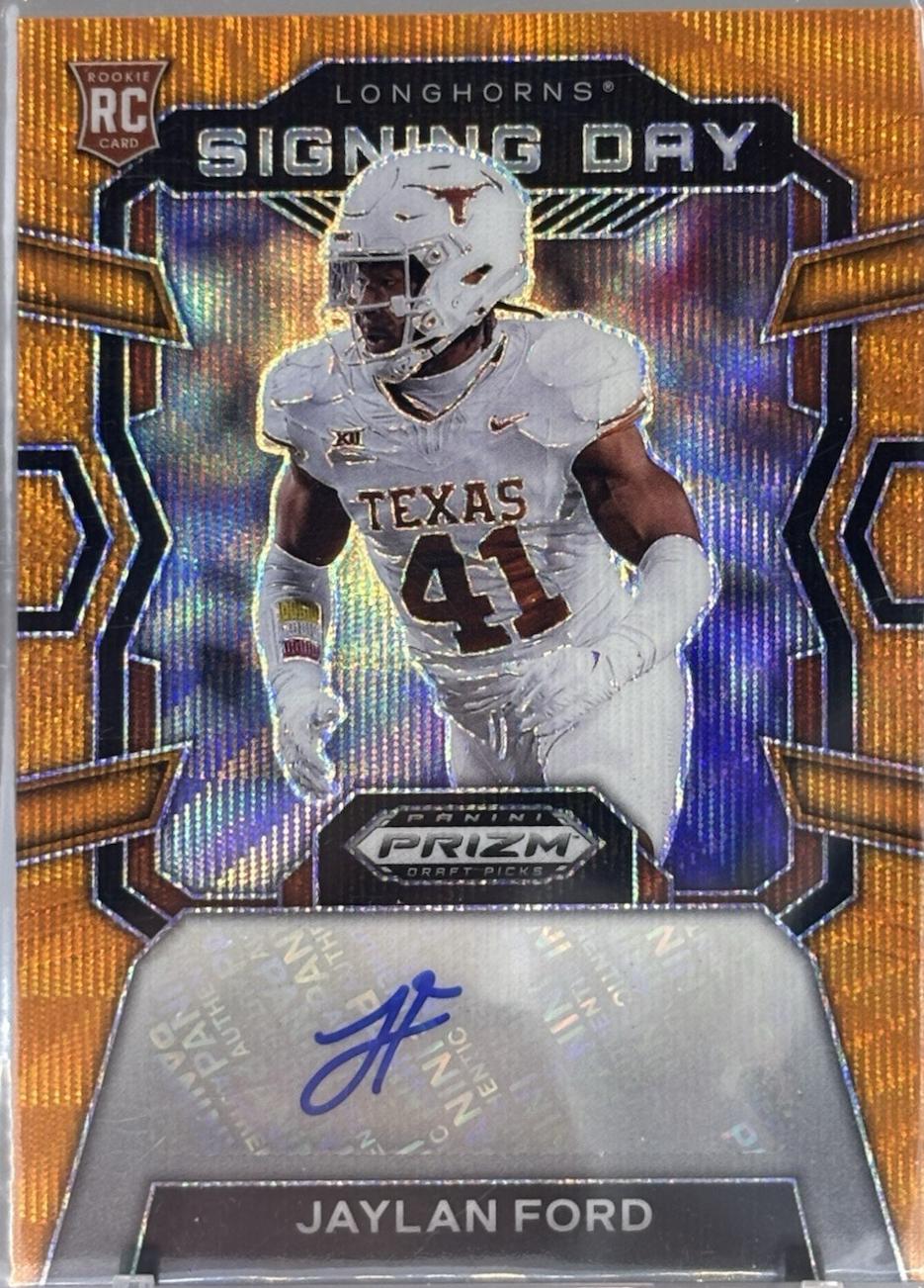 Jaylan Ford [Orange Wave] #SD-JFD