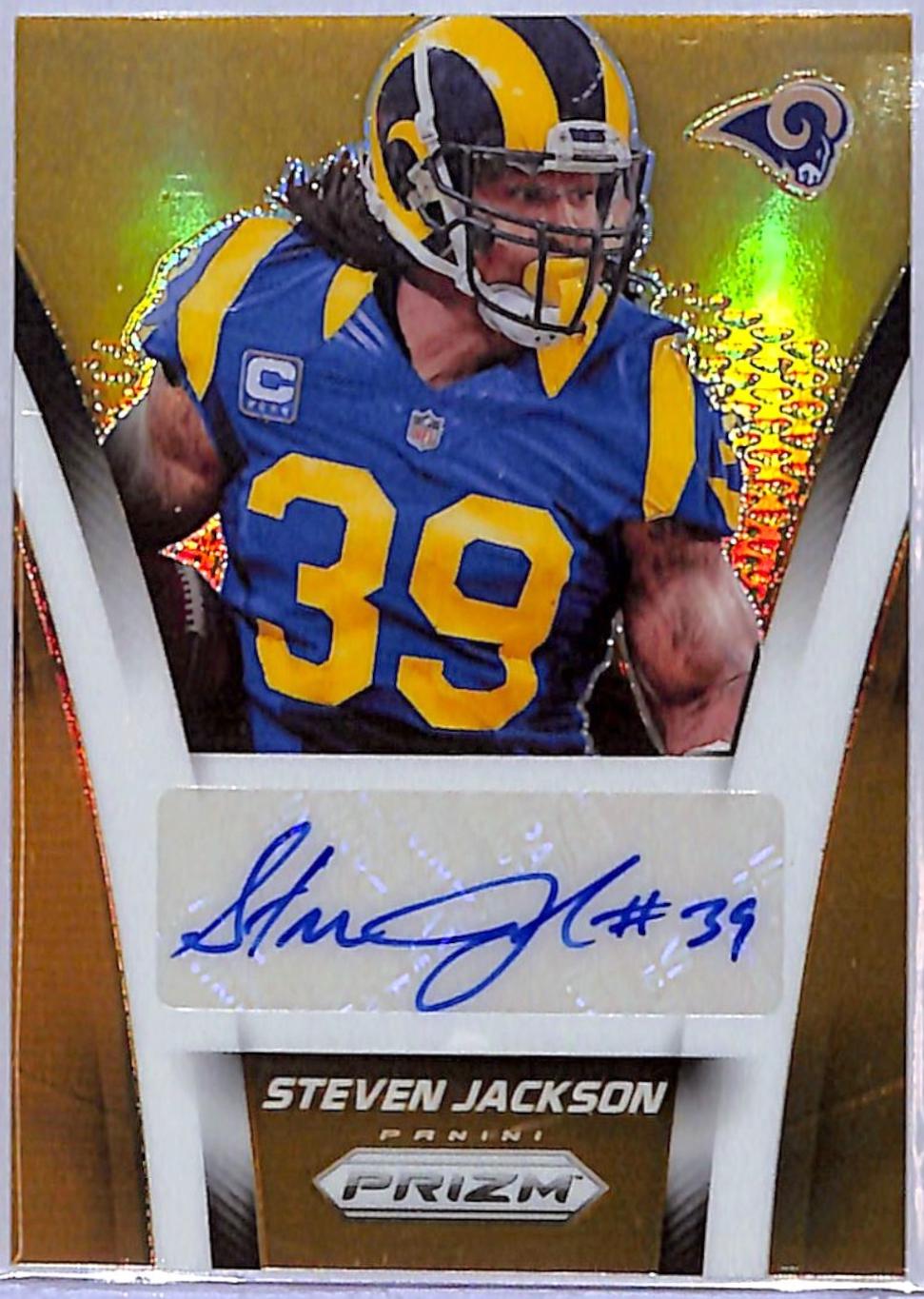 Steven Jackson [Gold] #FBA-SJN