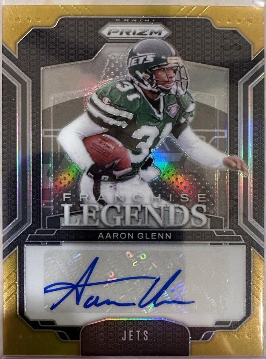 Aaron Glenn [Gold] #FL-AGN