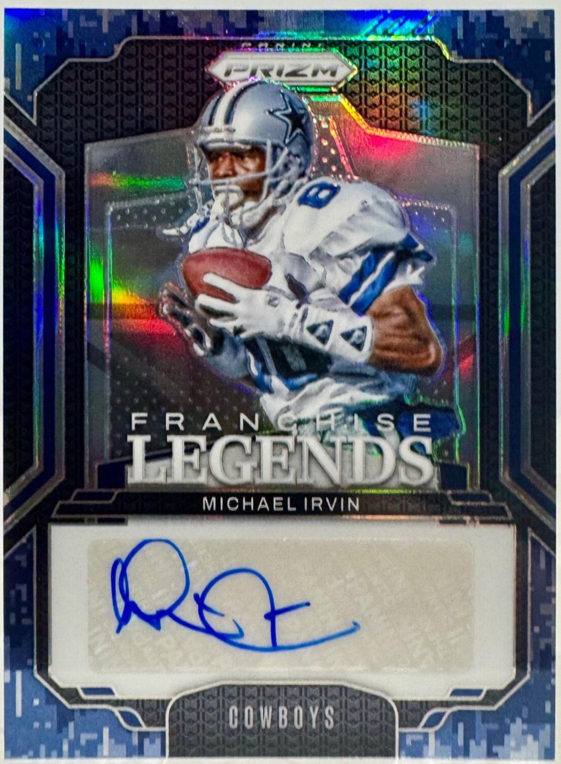Michael Irvin [Navy Camo] #FL-MIN