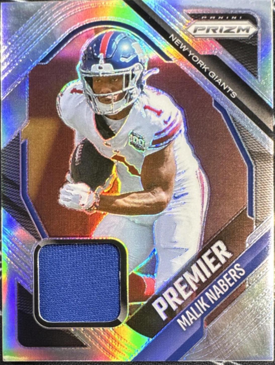 Malik Nabers [Silver Holo] #PYJ-MNS