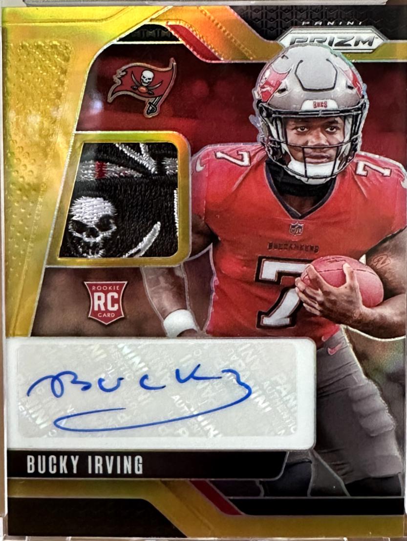 Bucky Irving [Gold] #RPA-BIG