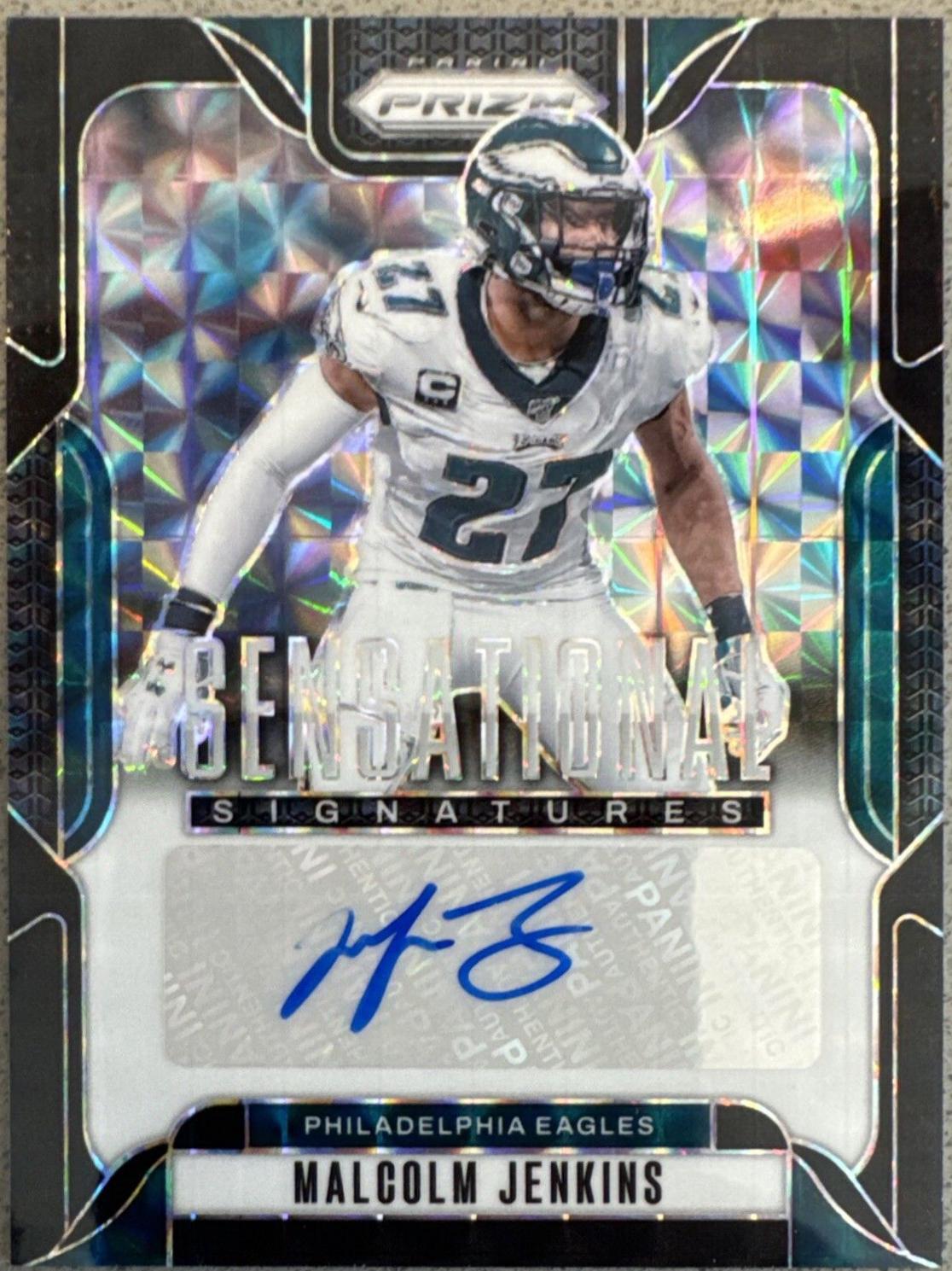 Malcolm Jenkins [Black Finite] #SS-MJS