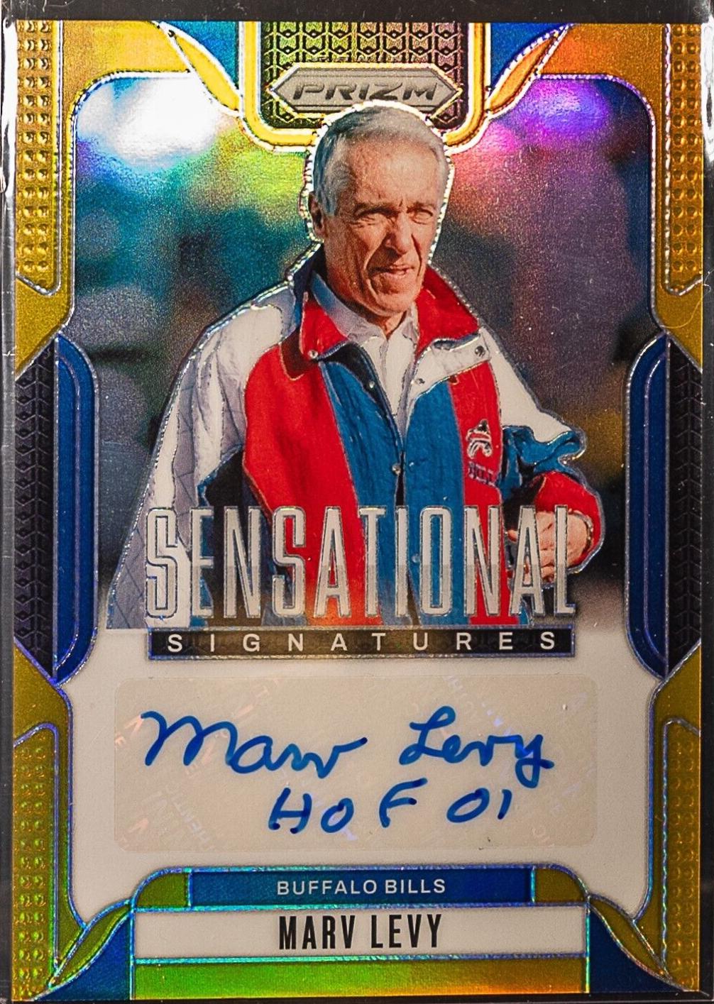 Marv Levy [Gold] #SS-MLY
