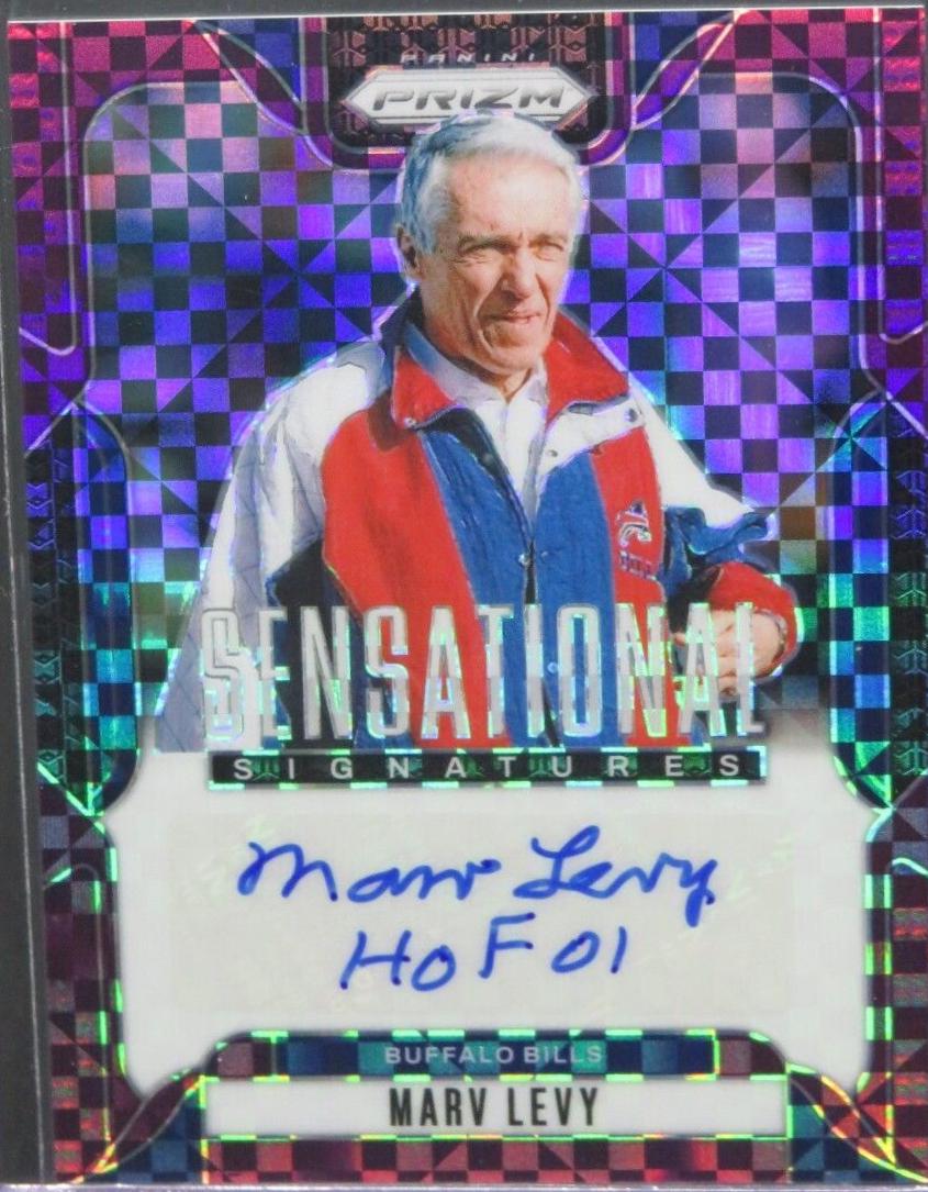 Marv Levy [Purple Power] #SS-MLY