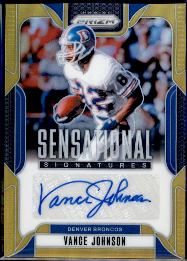 Vance Johnson [Gold] #SS-VJN