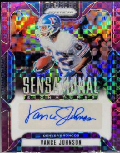 Vance Johnson [Purple Power] #SS-VJN