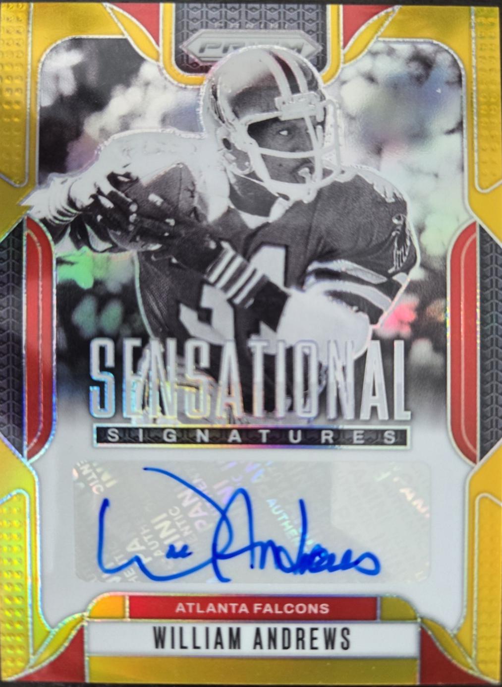 William Andrews [Gold] #SS-WAS