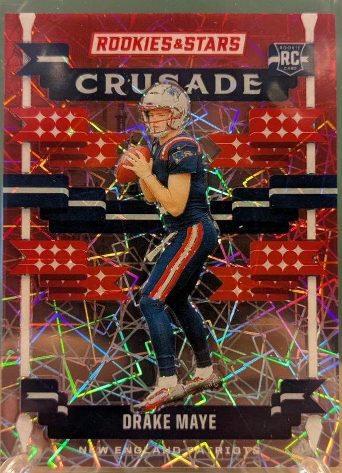 Drake Maye [Red Lazer] #C-DME