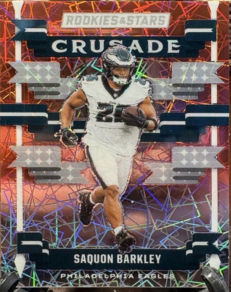 Saquon Barkley [Red Lazer] #C-SBY