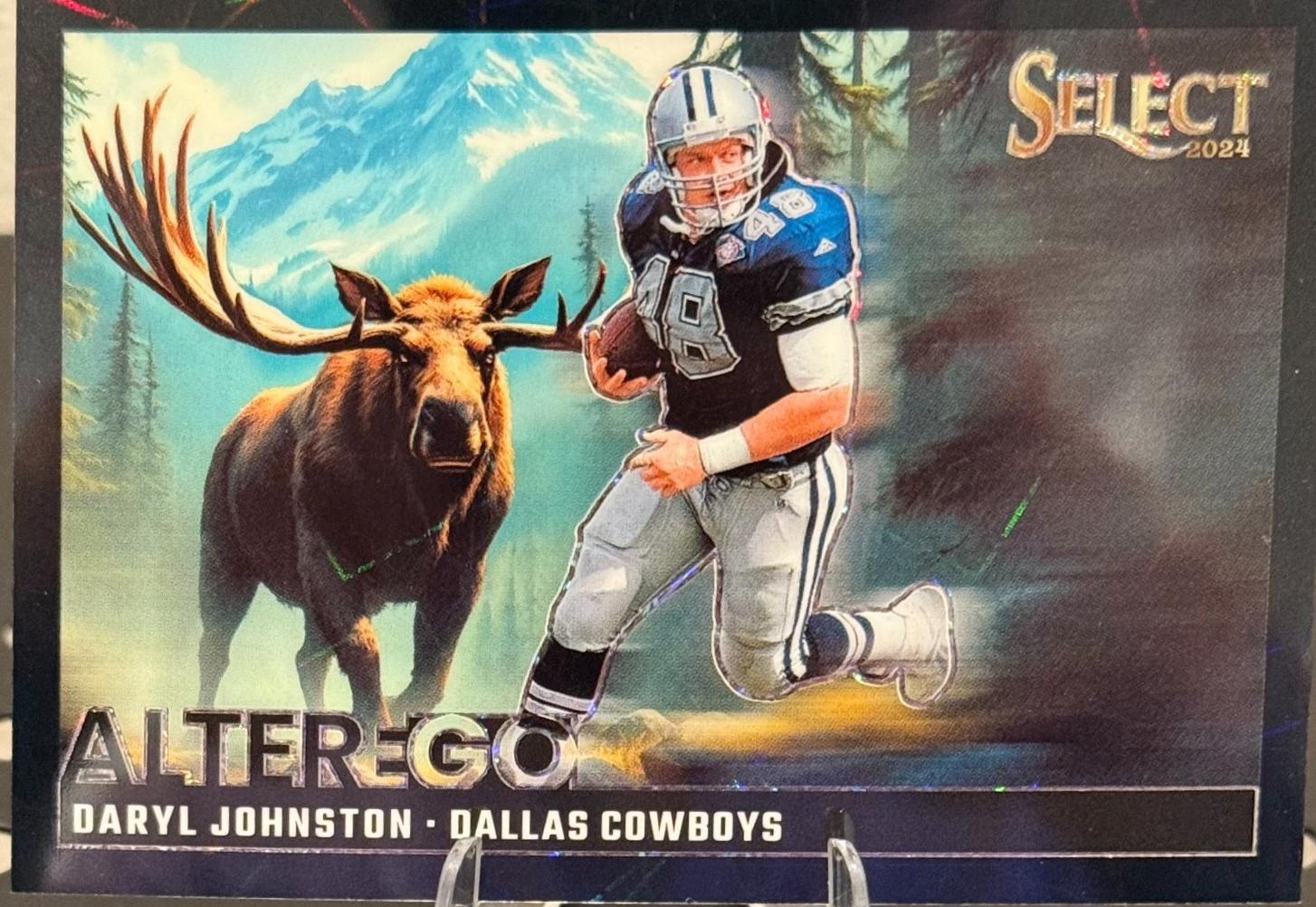 Daryl Johnston [Black Prizm] #14