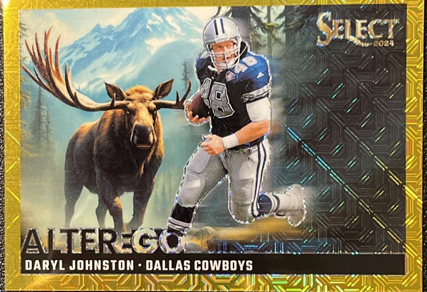 Daryl Johnston [Gold Prizm] #14